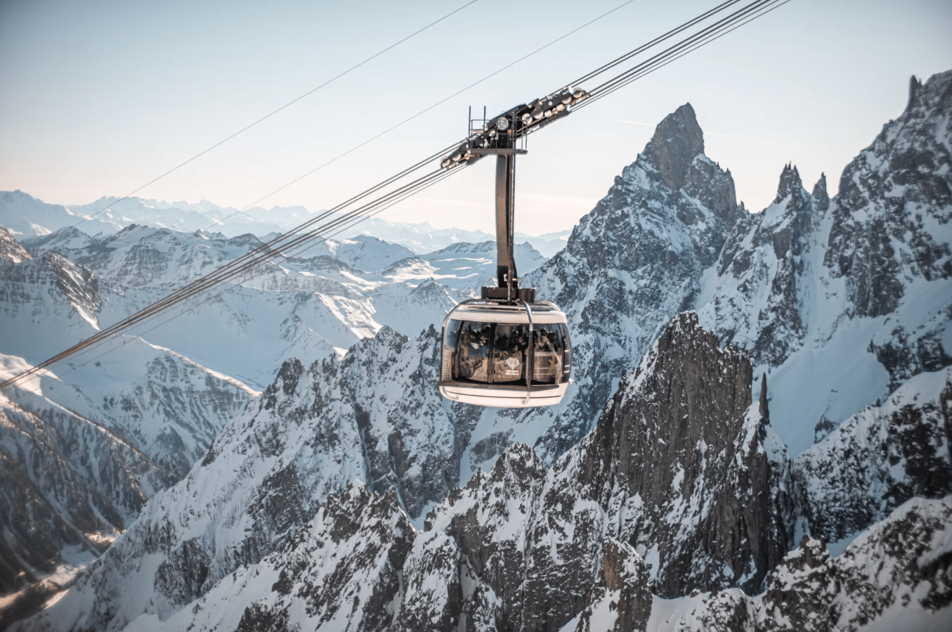 Skyway Monte Bianco per team building a Courmayeur
